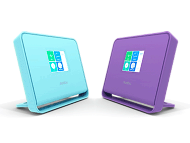 魔豆路由器Pro 双频触屏智能路由器（紫色款）