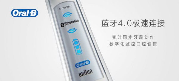 Oral-B 欧乐B iBrush 6000 3D蓝牙智能电动牙刷