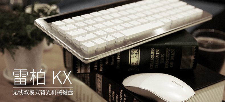 雷柏KX 无线双模式 背光机械键盘（轴体颜色随机）