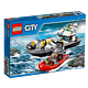 LEGO 乐高 城市系列  警用巡逻艇