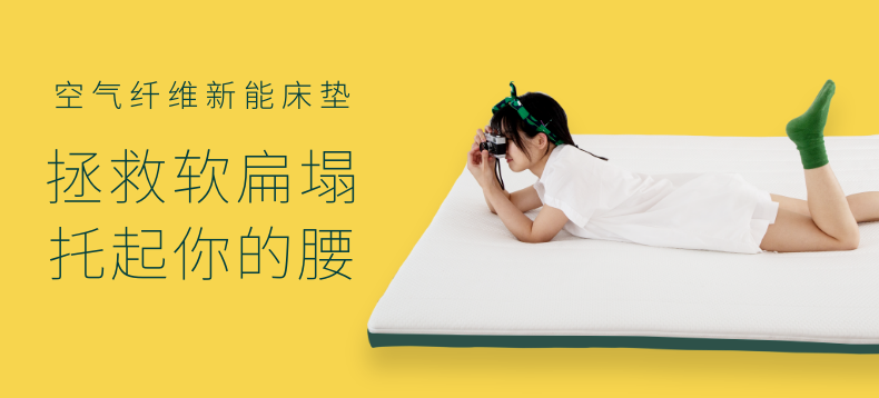 菠萝斑马 01417/01418 空气纤维新能床垫