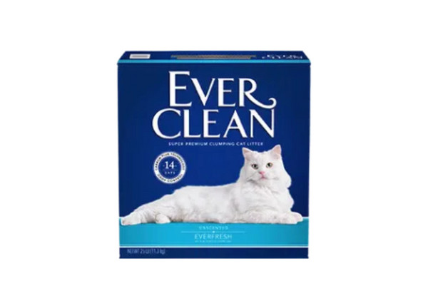 【青铜必中券专享】铂钻EverClean高效除臭猫砂 （蓝标 ）11.3kg-众测笔记